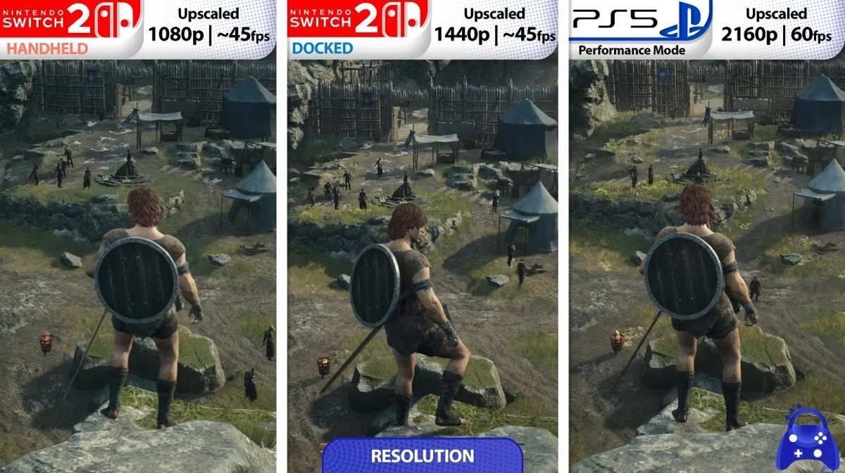 Dragon's Dogma 2: Switch 2 vs. PS5 Graphics Comparison | UND