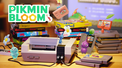 Ретро-ностальгія у Pikmin Bloom: Декор-Пікміни у вигляді картриджів Nintendo