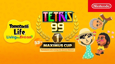 Tetris 99: Анонсовано 53-й Maximus Cup у стилі Tomodachi Life