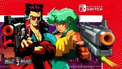 Mullet MadJack: Динамічний аніме-шутер у стилі 90-х вже на Nintendo Switch