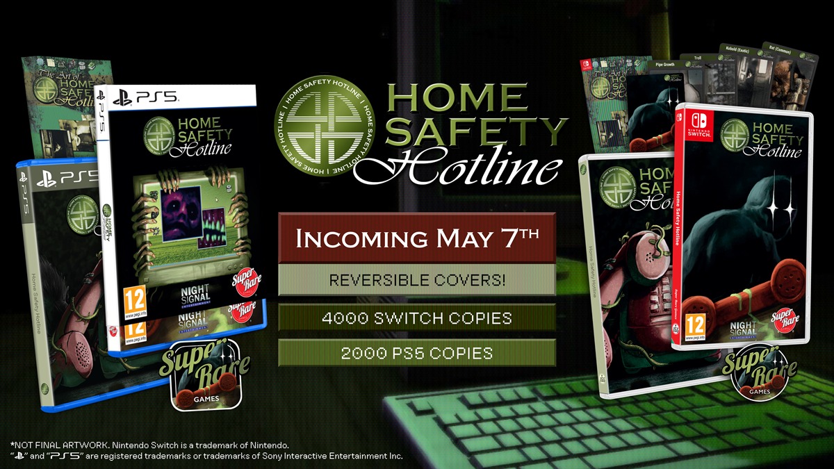 Home Safety Hotline отримає лімітоване фізичне видання для Nintendo Switch