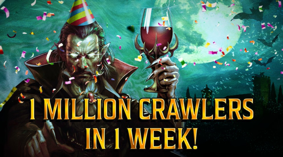 Продажі Vampire Crawlers перевищили 1 мільйон копій за тиждень