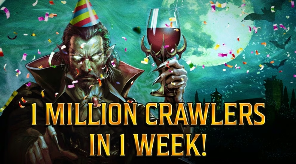 Продажі Vampire Crawlers перевищили 1 мільйон копій за тиждень