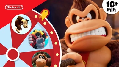 Play Nintendo рекламує Донкі Конга у новому відео «Spin the Wheel»