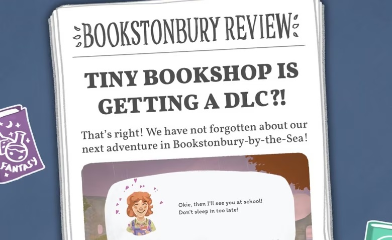 Для затишного хіта Tiny Bookshop на Nintendo Switch анонсовано DLC