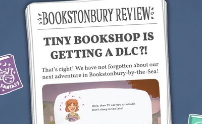 Для затишного хіта Tiny Bookshop на Nintendo Switch анонсовано DLC