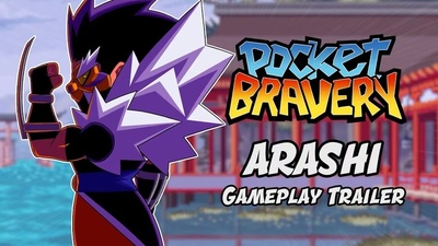 Pocket Bravery: трейлер ігрового процесу нового DLC-бійця Шінджі Араші