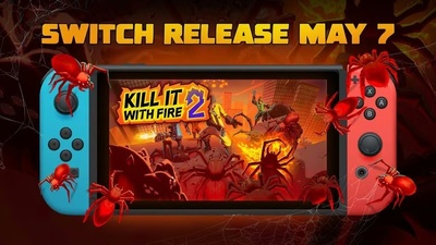 Kill It With Fire 2 вже на Nintendo Switch: війна з павуками у мультивсесвіті