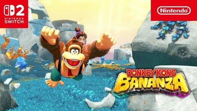 Nintendo вихваляється високими оцінками Donkey Kong Bananza