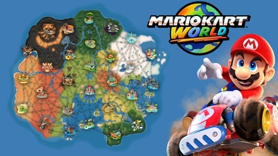 Mario Kart World: Розробник розповів про секрети дизайну мапи та інтерфейсу