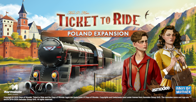 Ticket to Ride: Poland Expansion вже доступне на Nintendo Switch