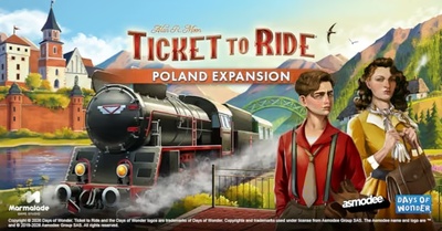 Ticket to Ride: Poland Expansion вже доступне на Nintendo Switch