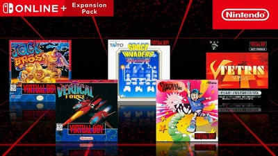 Virtual Boy на Nintendo Switch Online: нові ігри травня 2026
