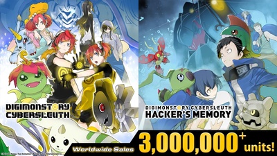 Продажі серії Digimon Story: Cyber Sleuth перевищили 3 мільйони копій