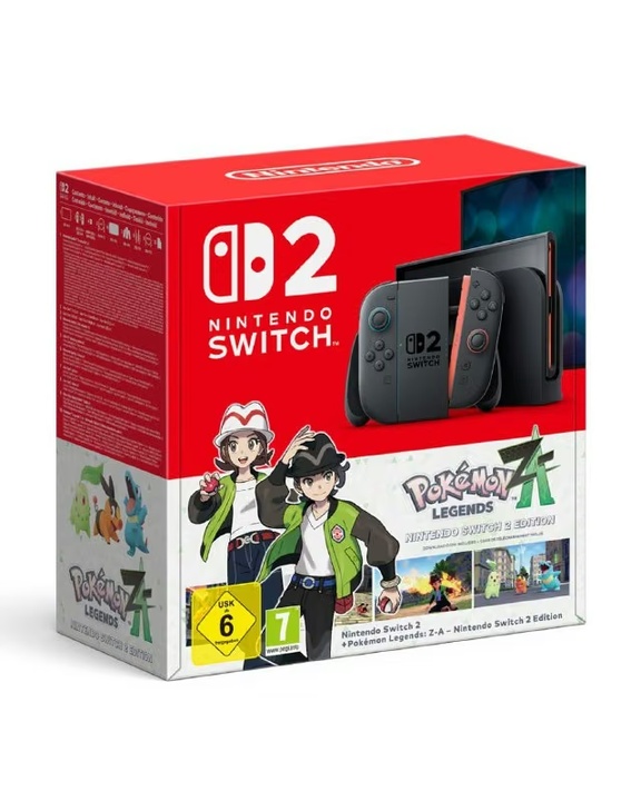Анонсовано бандл Nintendo Switch 2 та Pokemon Legends Z-A