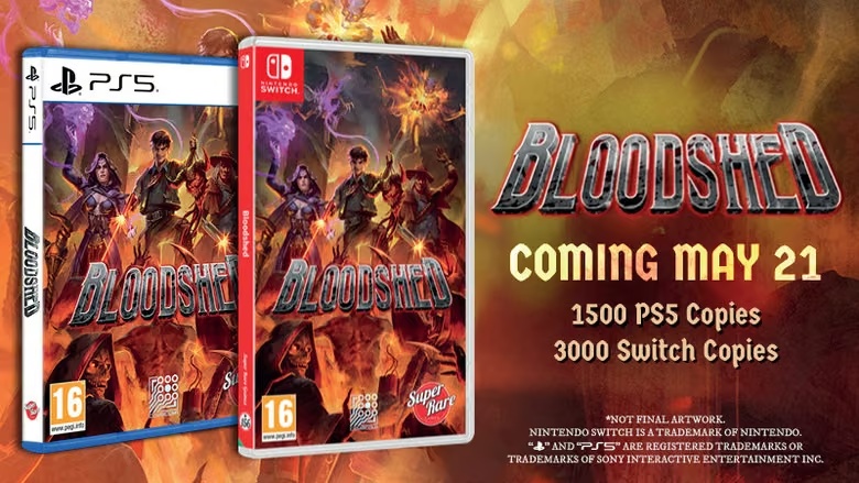 Ретро-шутер Bloodshed отримає лімітоване фізичне видання для Nintendo Switch