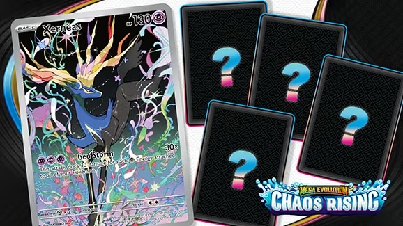 Нові карти Pokémon TCG: Mega Evolution—Chaos Rising