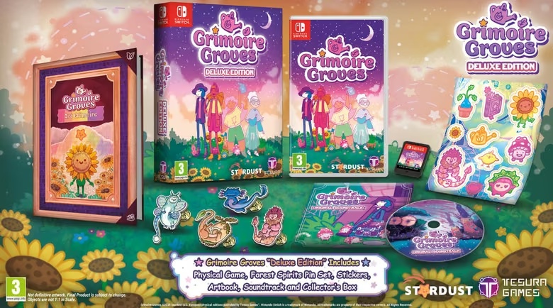 Grimoire Groves: Магічна пригода отримала фізичне видання на Switch