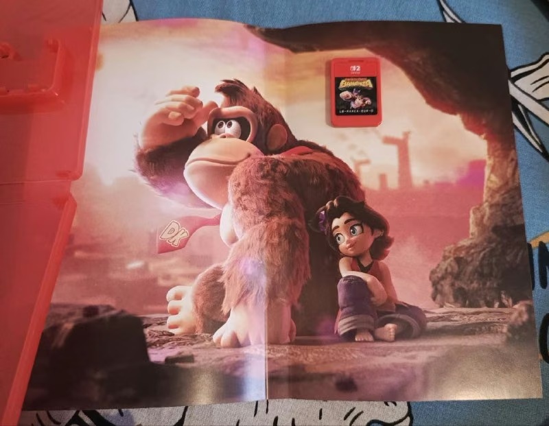 Світлини фізичної копії гри Donkey Kong Bananza