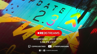 Презентація оновлення 2.3 для Cyberpunk 2077: стрім о 17:45