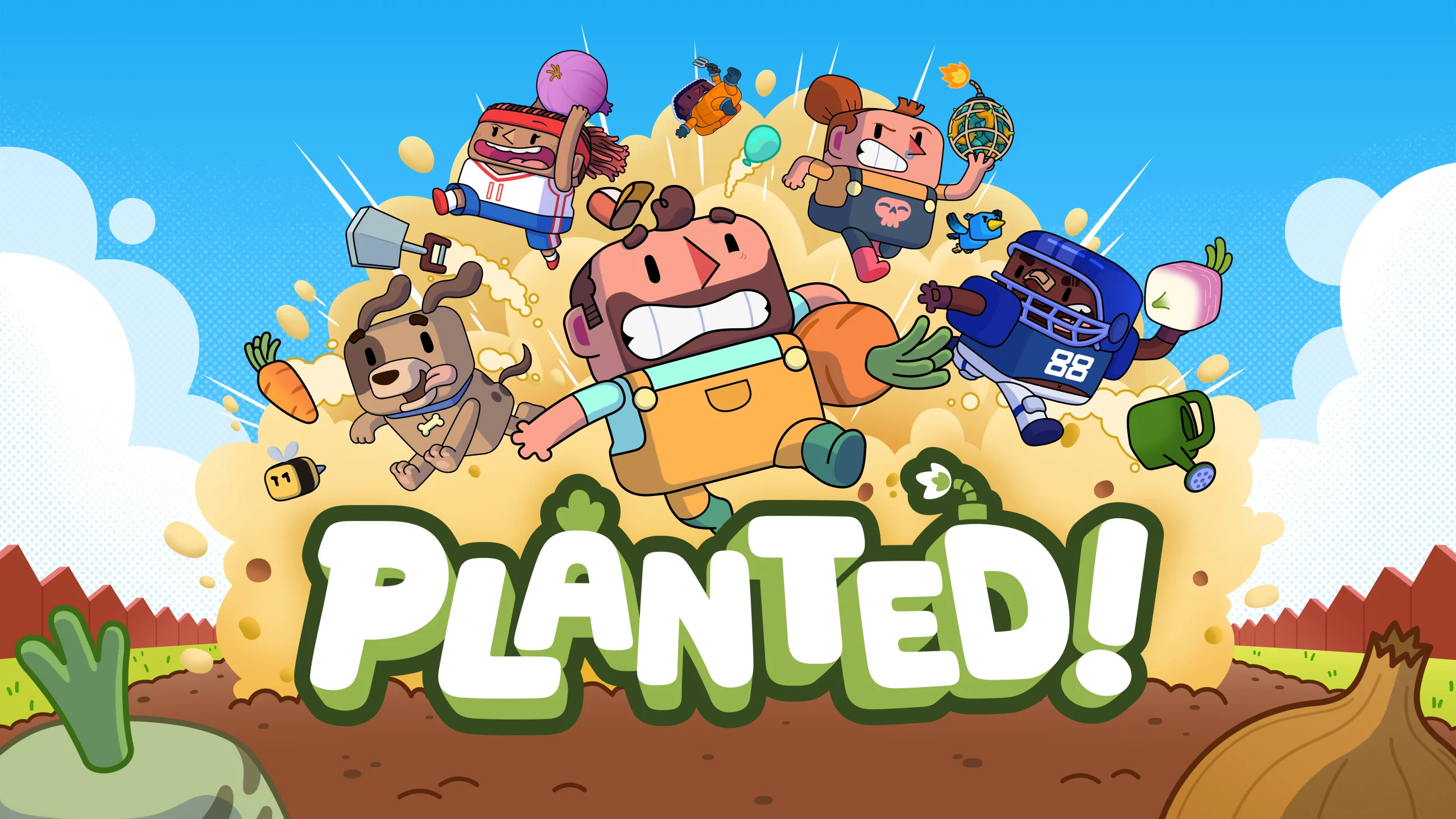 Planted!: Шалена кооперативна гра про садівництво вийде на Nintendo Switch