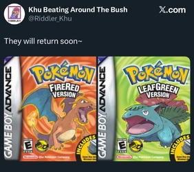 Чутки: Pokémon FireRed та LeafGreen перевидадуть на Nintendo Switch