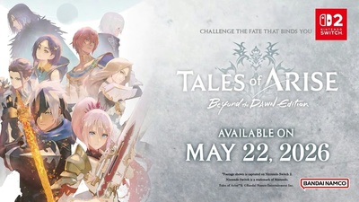 Tales of Arise: Beyond the Dawn Edition отримала релізний трейлер для Switch 2