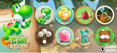 Yoshi and the Mysterious Book: нові іконки вже в Nintendo Switch Online