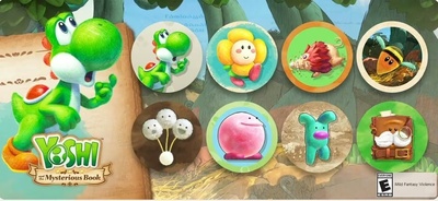 Yoshi and the Mysterious Book: нові іконки вже в Nintendo Switch Online