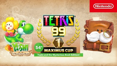Tetris 99: 54-й Maximus Cup присвячений Yoshi and the Mysterious Book для Switch 2