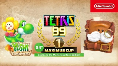 Tetris 99: 54-й Maximus Cup присвячений Yoshi and the Mysterious Book для Switch 2