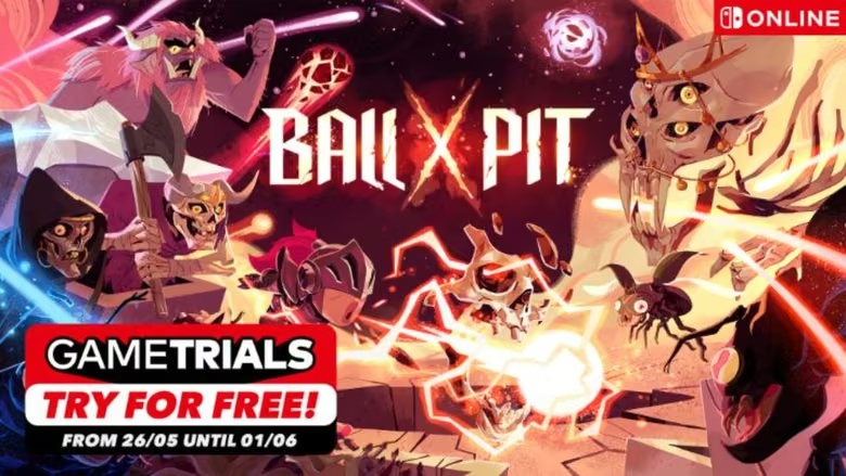 BALL x PIT — нова безкоштовна гра для підписників Switch Online в Європі