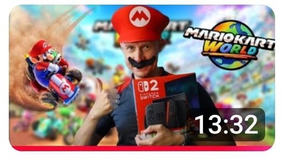 Україномовний огляд Nintendo Switch 2 від каналу «Батько Грає»