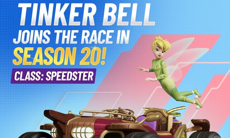 Дінь-Дінь вривається у 20-й сезон Disney Speedstorm