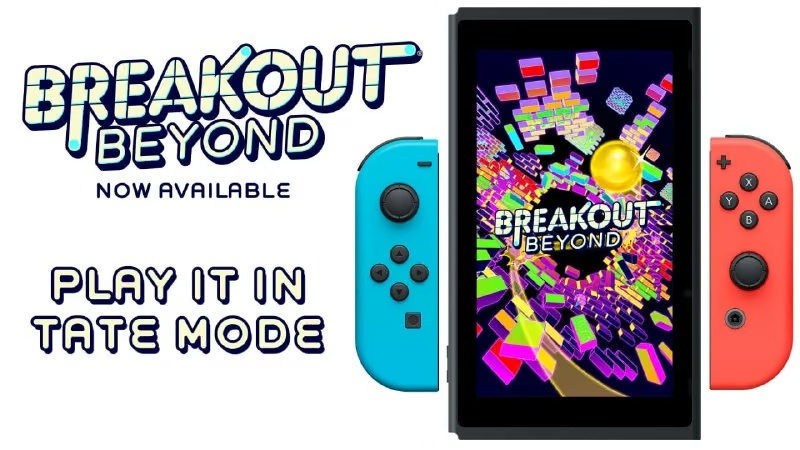 Breakout Beyond отримала безкоштовне оновлення з підтримкою TATE-режиму