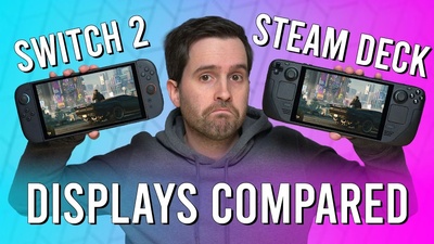 Порівняння швидкості відгуку дисплея Nintendo Switch 2