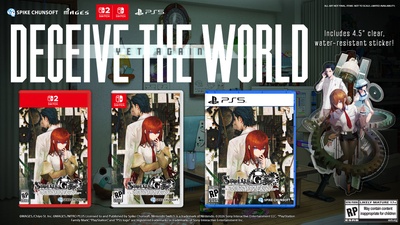 STEINS;GATE RE:BOOT вийде на Nintendo Switch та Switch 2 у жовтні