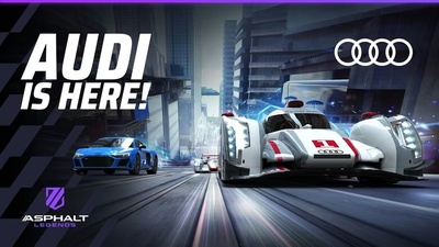 Asphalt Legends: старт сезону Audi та повернення Соніка