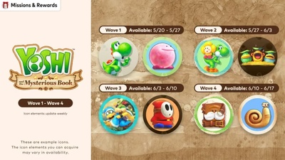 Іконки Yoshi and the Mysterious Book з'явилися для передплатників Switch Online