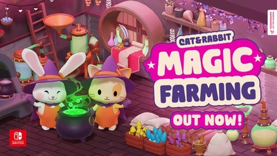 Cat&Rabbit: Magic Farming вже доступна на Nintendo Switch