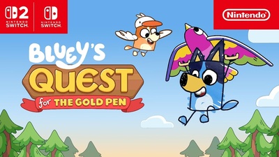 Bluey's Quest for the Gold Pen вийшла на Nintendo Switch та Switch 2