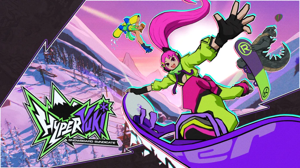 HYPERyuki: Snowboard Syndicate — аркадний сноубординг у стилі SSX та Jet Grind Radio