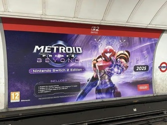 Рекламу Metroid Prime 4 у метро Лондона виправили на 2025 рік