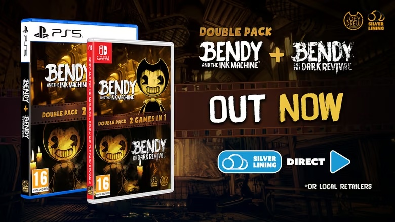 Bendy Double Pack вже на Switch: дві гри в одному виданні