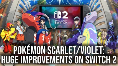 Pokémon Scarlet та Violet отримали 4K та 60 FPS на Nintendo Switch 2