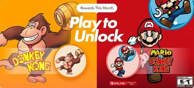 Нові іконки Donkey Kong та Mario vs. Donkey Kong додано до Nintendo Switch Online