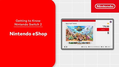 Nintendo представила оновлений E-shop для Nintendo Switch 2