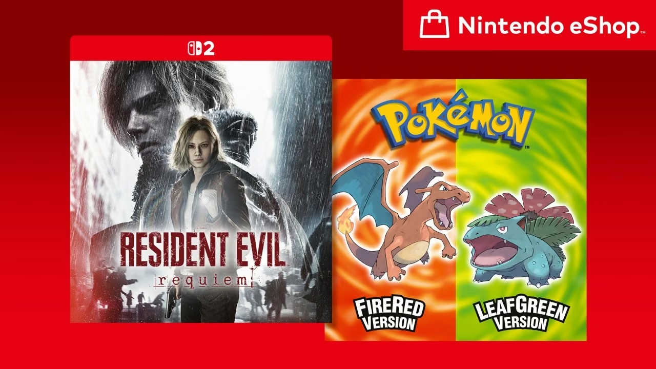 Головні новинки Nintendo eShop від 26 лютого: Resident Evil та класика Pokémon