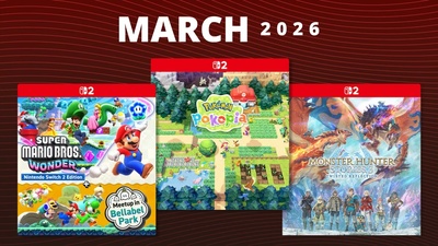 Головні ігрові релізи березня 2026 року для Nintendo Switch та Switch 2