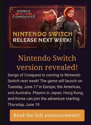 Songs of Conquest вийде на Nintendo Switch 17 червня з українською мовою